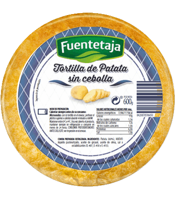 Frische Spanische Tortilla - Kartoffel-Omelett ohne Zwiebeln, mittel