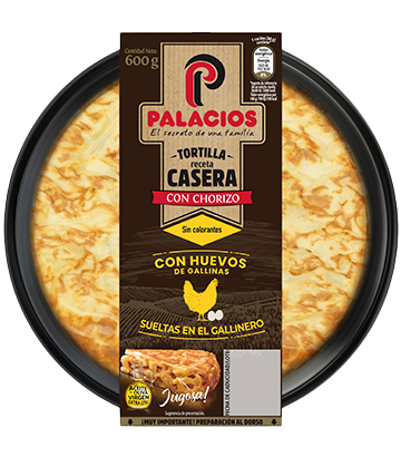 Kartoffelomelett nach hausmacherart Palacios mit chorizo 600g