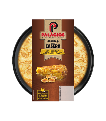 <b>Neu:</b> Palacios Spanische Kartoffel-Tortilla nach Hausmacherart mit karamellisierter Zwiebel 300gr